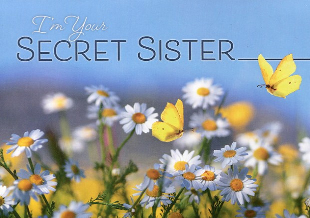 Christian Secret Sister Cards