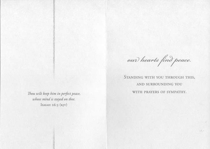 Religious Sympathy Cards