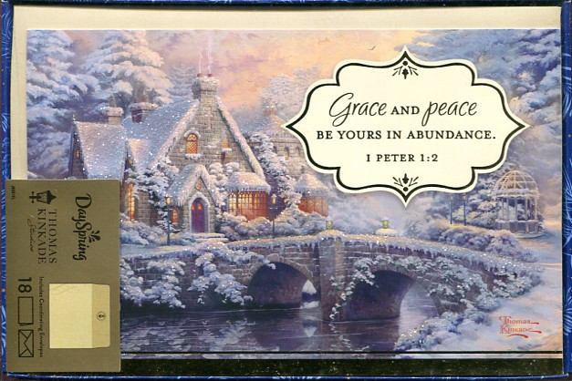 Grace and Peace - Kinkade Christmas