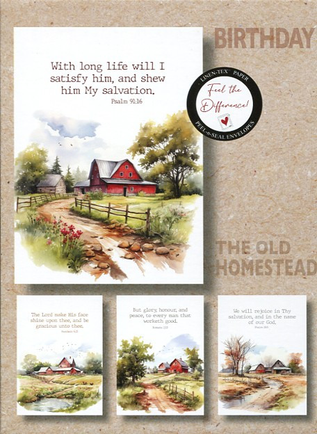 Boxed Birthday Cards - The Old Homestead