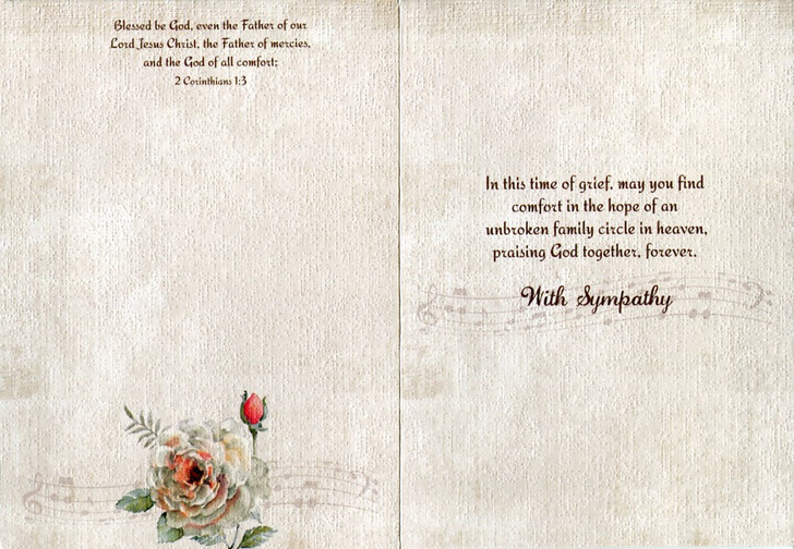 sympathy support greeting cards