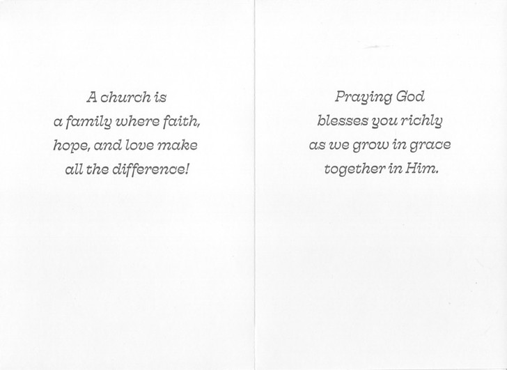 Cards for Various Church Needs
