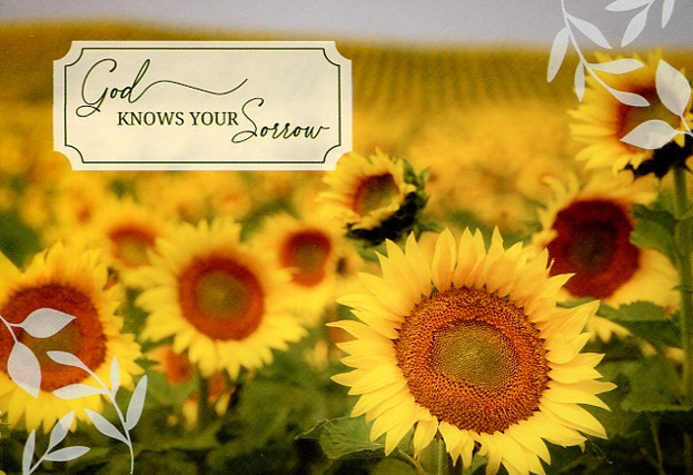 Sympathy cards with KJV Scripture