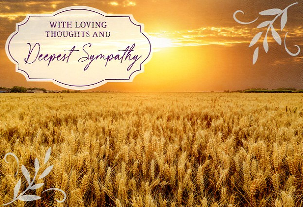 Sympathy cards with KJV Scripture