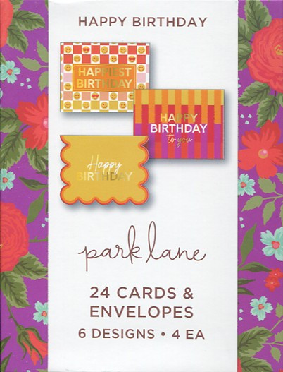Happy Birthday - Blank Cards