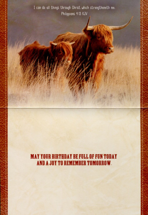 Highlander Birthday Cards