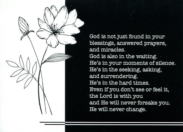 Christian Encouragement Cards