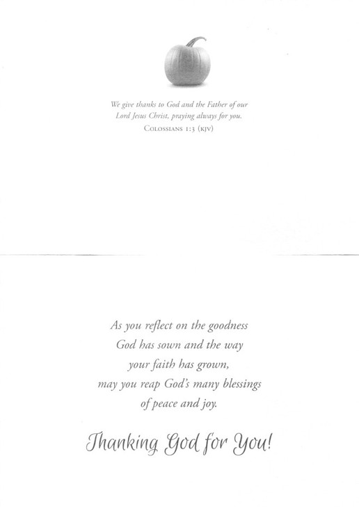 Christian Thanksgiving Cards