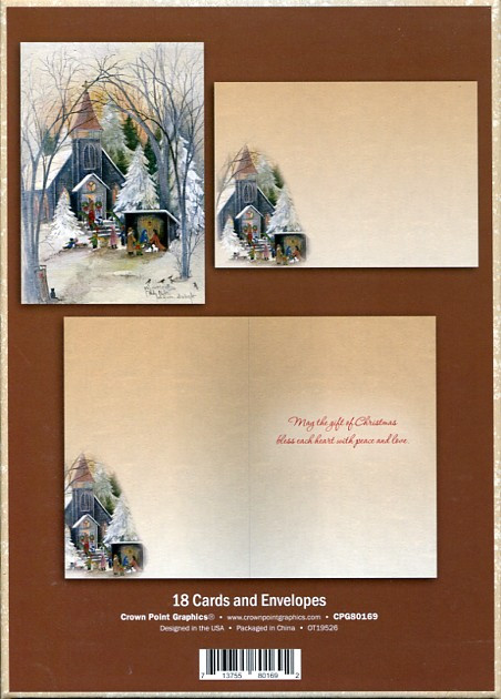 Christmas Nativity and Church