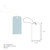 Light Blue- 2 -3/8 x 4.75in.