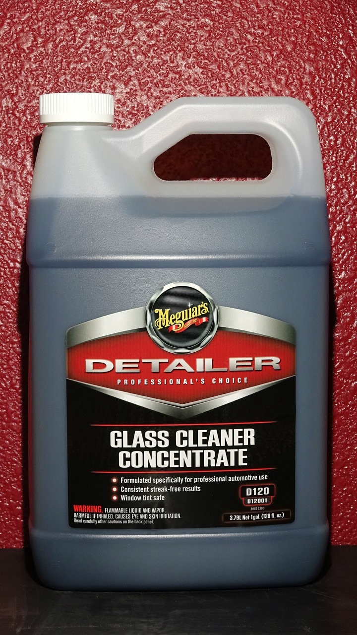 Meguiar's D12001 Liquid Auto Car Glass Window Cleaner Concentrate, 1 Gallon  