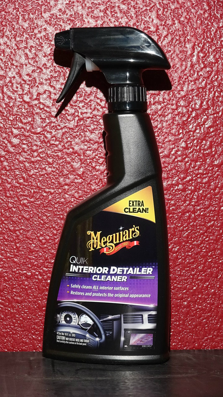 Meguiar's Quik Interior Detailer Cleaner, G13616, 16 Oz