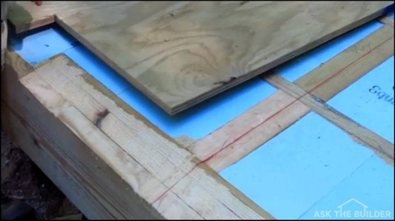 AsktheBuilder DIY Shed Plywood Subfloor Videos