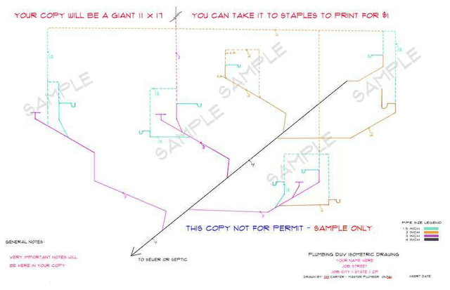 Plans Drawings Draw Plumbing Plans Ask the Builder Store