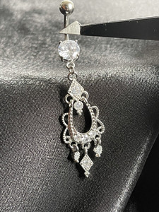 SADE Navel Belly Button Ring Body Piercing SADE Navel Belly Button Ring Body Piercing