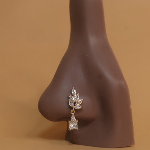 Rich Dangle Gem Magnetic Nose Stud Piercing Jewelry Rich Dangle Gem Magnetic Nose Stud Piercing Jewelry
