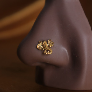 Dragon Tail Nose Stud Ring Piercing Jewelry Dragon Tail Nose Stud Ring Piercing Jewelry