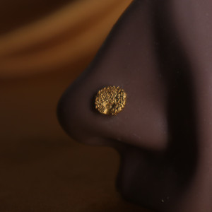 Mini Afro Girl Nose Stud Mini Afro Girl Nose Stud