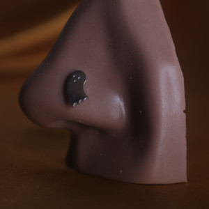 Boo Ghost Nose Stud Ring Body Piercing Jewelry Boo Ghost Nose Stud Ring Body Piercing Jewelry