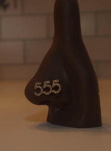 555 Bling Angel Number nose stud 555 Bling Angel Number nose stud