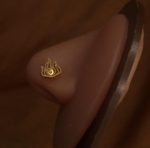 Fire Element  Nose Stud Jewelry Fire Element  Nose Stud Jewelry