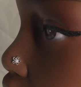 Little Rhinestone Flower Nose Stud Piercing Little Rhinestone Flower Nose Stud Piercing