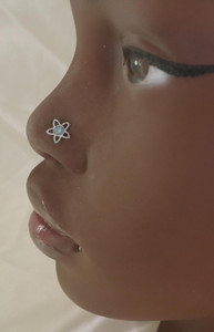 Galaxy Flower New Nose Stud Piercing Galaxy Flower New Nose Stud Piercing