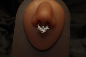Phantom's White Septum Ring Phantom's White Septum Ring