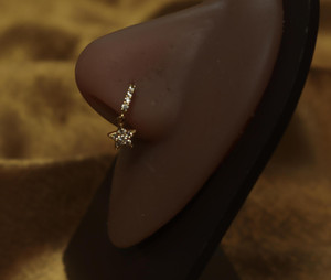 Dazzling Celestial Star Nose Hoop Dazzling Celestial Star Nose Hoop