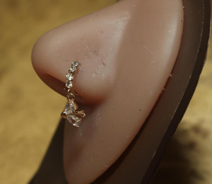 Bow and Arrow Nose Hoop Bow and Arrow Nose Hoop
