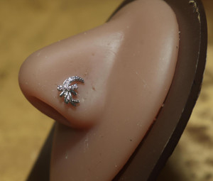 Crescent Bow Nose Ring Crescent Bow Nose Ring