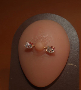 Cute Kitty Nipple Rings Body Piercing Jewelry Cute Kitty Nipple Rings Body Piercing Jewelry