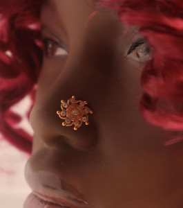 Swirl Gem CZ Nose Stud Ring Piercing Jewelry Swirl Gem CZ Nose Stud Ring Piercing Jewelry