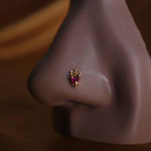 Three Swords Nose Stud Ring Piercing Jewelry Three Swords Nose Stud Ring Piercing Jewelry
