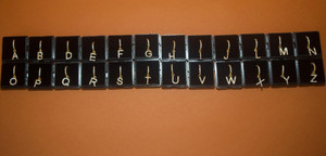 Abc Letter initial Nose Hoop Ring Jewelry