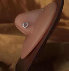 Cute Tiny Heart Nose Stud Cute Tiny Heart Nose Stud