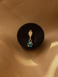 Dangle Five Gem Flutter Nose Hoop Dangle Five Gem Flutter Nose Hoop