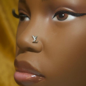 Louie V Nose Stud Ring Piercing Jewelry Louie V Nose Stud Ring Piercing Jewelry