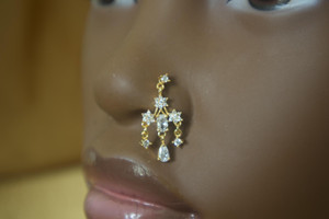 Three Triangle Star Light Mable Nose Stud Piercing Jewelry Three Triangle Star Light Mable Nose Stud Piercing Jewelry