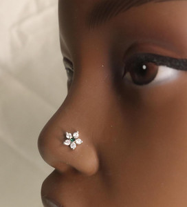 New Crystal Flower Nose Stud Jewelry New Crystal Flower Nose Stud Jewelry