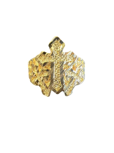 Drip Holy Cross Statement Ring