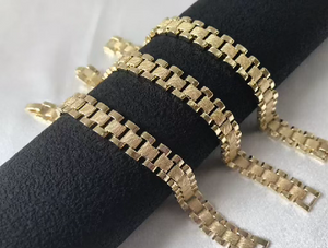 Gold Snake Rollie Bracelet