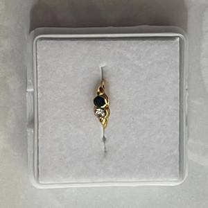 Moonlight Gem Nose Hoop Piercing Jewelry Moonlight Gem Nose Hoop Piercing Jewelry