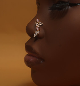 Empress Cubic Zirconia Gem Nose Stud Empress Cubic Zirconia Gem Nose Stud