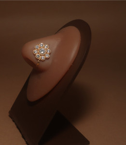 PHOENIX Circle Gem Nose Cuff CLIP-ON PHOENIX Circle Gem Nose Cuff CLIP-ON