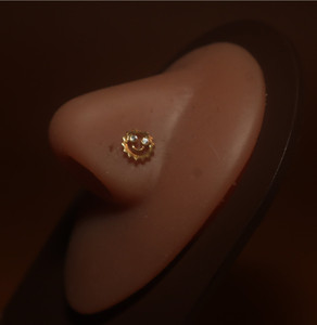 Smiley Nose Stud Ring Piercing Jewelry Smiley Nose Stud Ring Piercing Jewelry