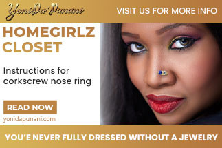 Instructions for corkscrew nose ring