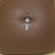 Steel Dangling Zodiac Sign Navel Belly Button Ring Body Piercing Jewelry