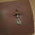 Dangling D letter Navel Ring Belly Button Body Piercing