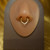 Gold Color Gem Triangle Septum Clicker Nose Piercing Jewelry Gold Color Gem Triangle Septum Clicker Nose Piercing Jewelry
